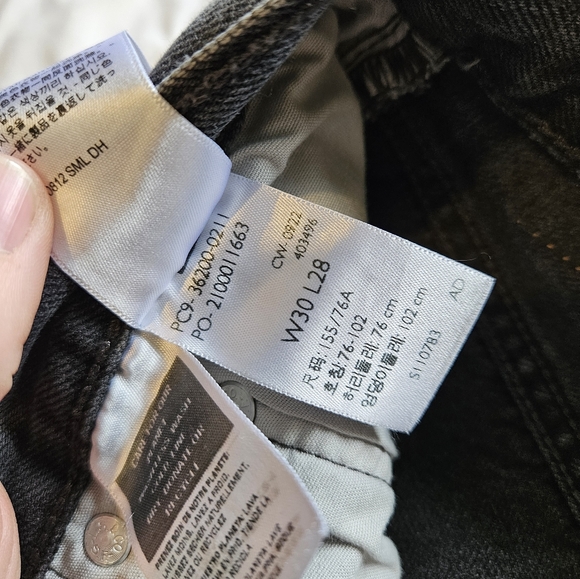 501 cropped Levi's - Picture 3 of 3